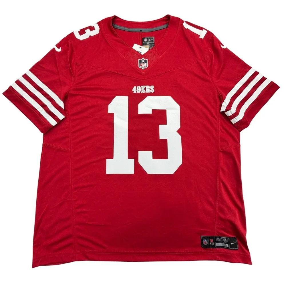Nike San Francisco 49ers Brock Purdy #13 Jersey Mens XL Red NFL On Field $175